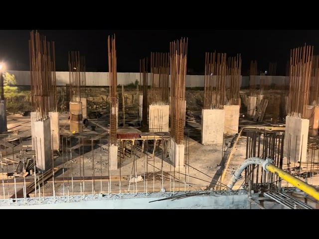 Basement Floor Slab Shuttering Work | Building Construction Site Update