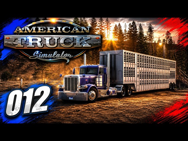 ATS Realistic Drive | Lolo → East Glacier | Full Delivery | 1440p