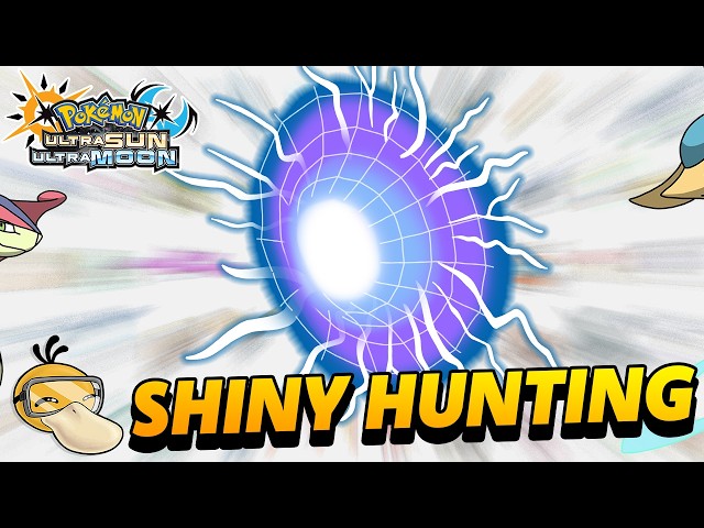 Shiny Hunting ALL Worm HOLE Legendaries in Ultra Sun & Moon!