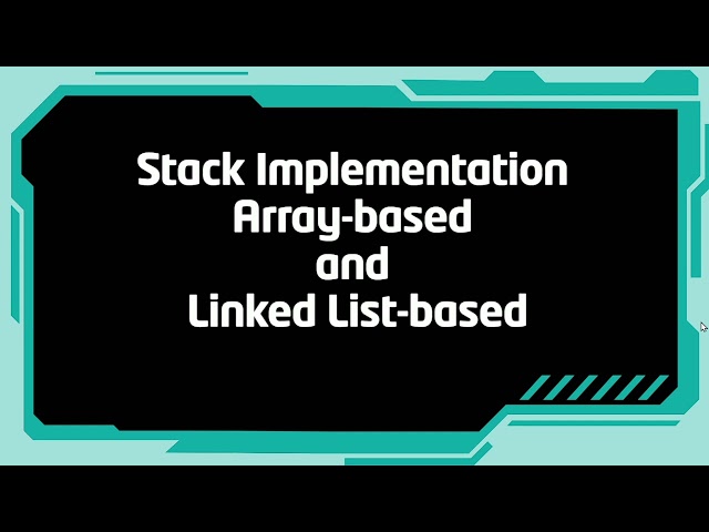 Stack, Data Structure and Algorithm  - Satinitigan, E
