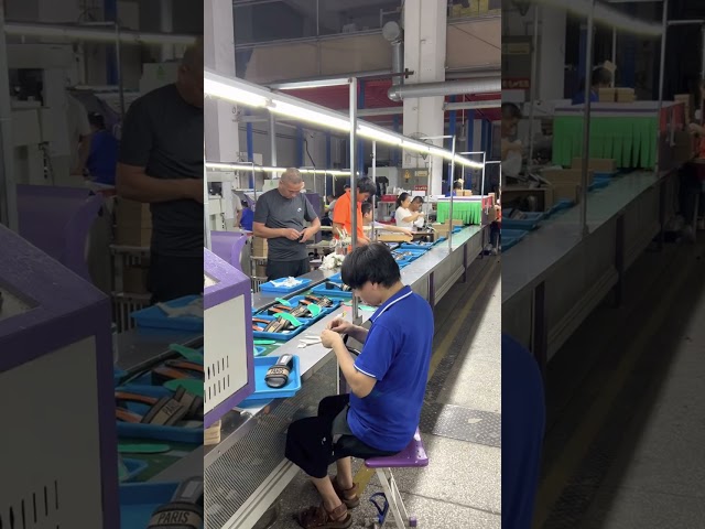 Take a tour of our shoe factory！Have you ever knew how shoes are made before?