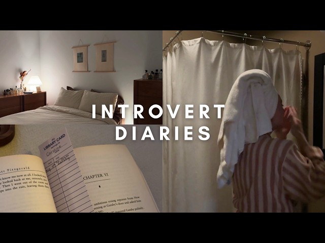 vlog | a good book and an early night