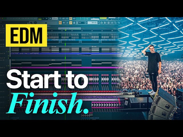How To Produce EDM in FL Studio (Step By Step Masterclass)