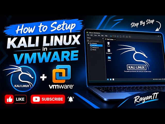 How To Setup Operating System Kali Linux in VMware Step by Step