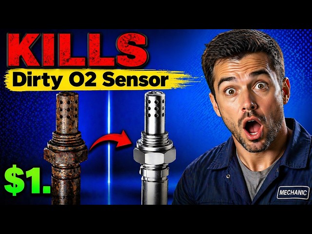 This $1 Liquid KILLS Dirty Oxygen Sensors! (Clean Your O2 Sensor Fast)