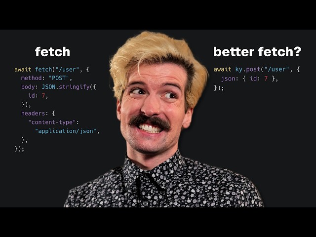 ky: Like fetch() but less bad