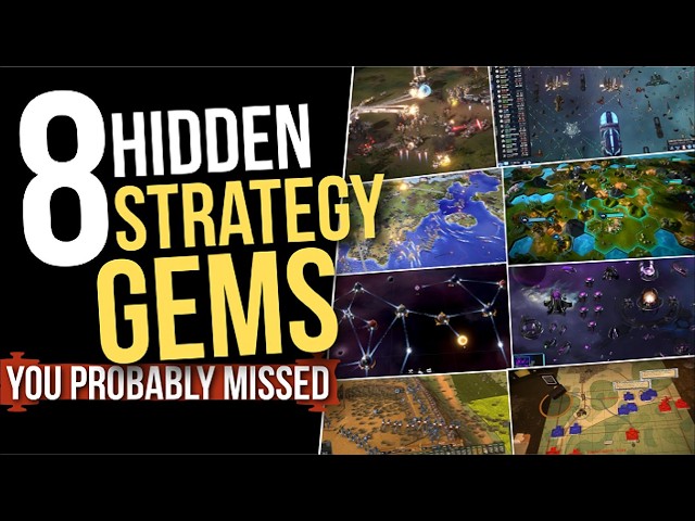 8 Incredible Strategy Games Nobody Talks About