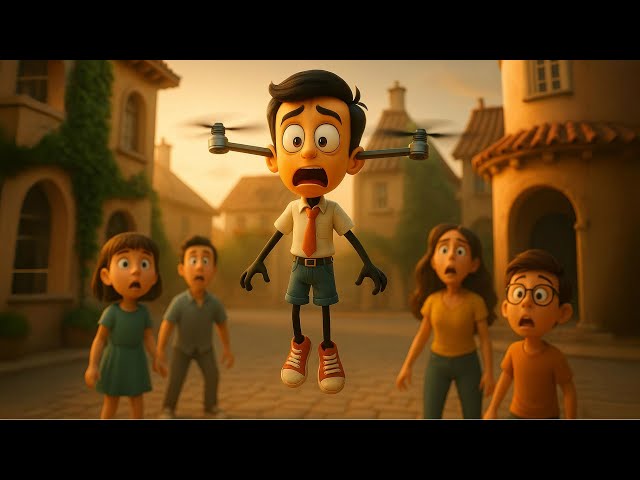 What if our Ears could Spin like Helicopter Blades? | #aumsum #kids #cartoon #science