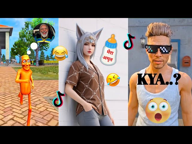 FREE FIRE FUNNY VIDEO TIK TOK 🤪 🍼EDITS😂🤣 #garenafreefire #funnyvideo #comedy