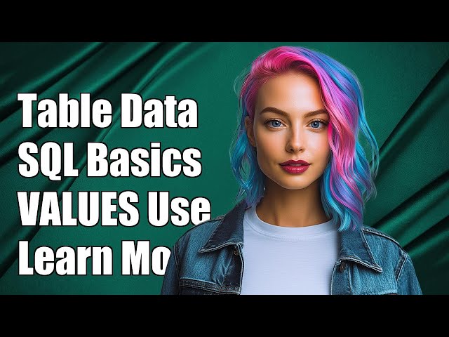 Understanding Table Literals in SQL: SELECT * FROM VALUES Explained