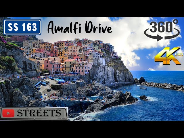 Amalfi Coast Road Trip 4K | Drive to Positano, Italy