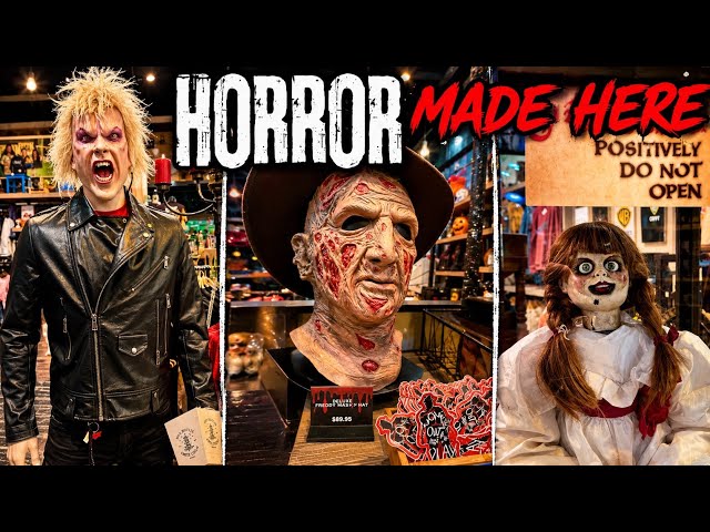 Horror Fans, You NEED To See This! Warner Bros Studio Tour Store!