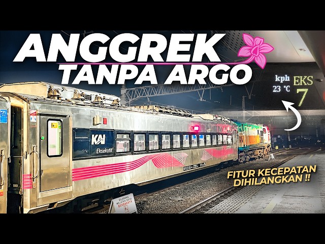 ANGGREK TURUN KASTA 😫 TANPA "ARGO" FITUR BERKURANG ‼️ Trip KA Anggrek Surabaya - Jakarta