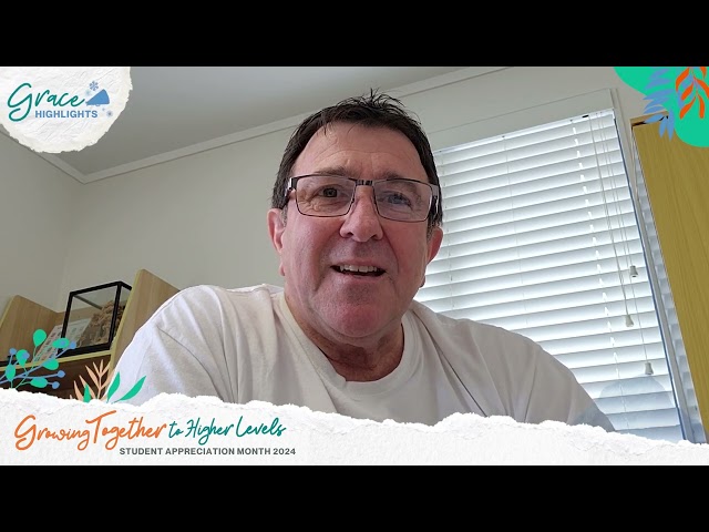 Grace Highlights | Daryl Ward ● New Zealand, MDiv