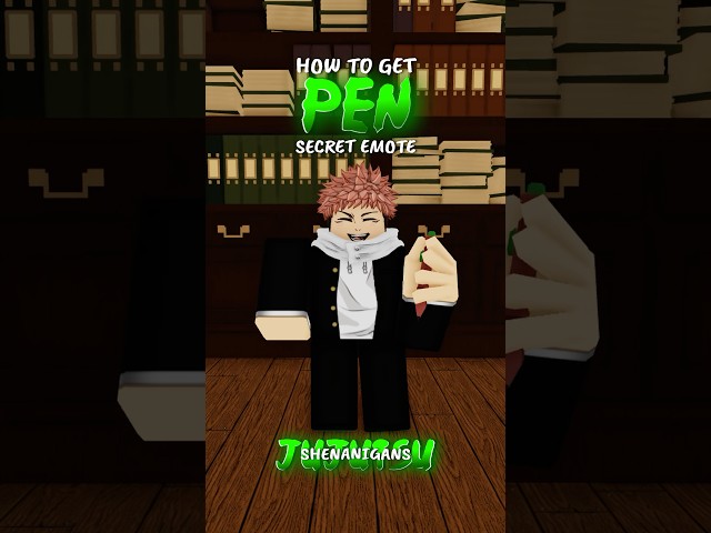 HOW TO GET THE PEN IN JJS #jjk #jujutsushenanigans #update #jjs #robloxfyp #jujutsukaisen #jjkgame