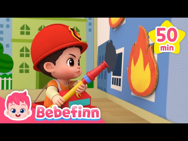 Team Super Hero is on The Way! 🦸‍♂️🚨 | Bebefinn Nursery Rhymes and Stories for Kids