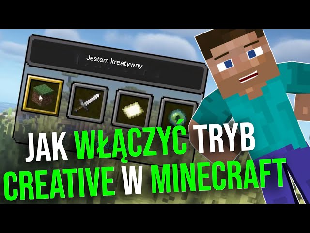 Jak włączyć tryb creative w Minecraft (2025) Minecraft - Jak włączyć tryb creative