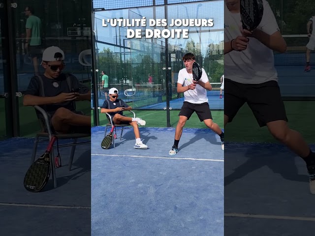 LES JOUEURS DE DROITE | MATH PADEL
