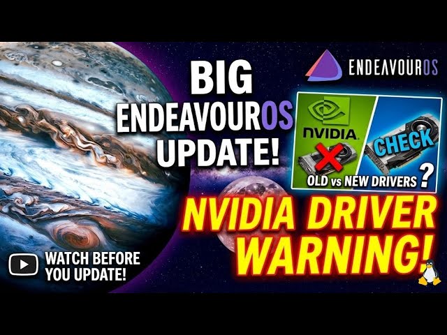 EndeavourOS Ganymede Neo: The NVIDIA Change You NEED to Know