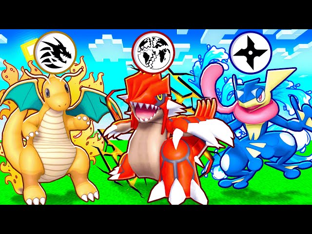 Choose Your Starter Pokémon From Its CATEGORY! (Minecraft Pixelmon)