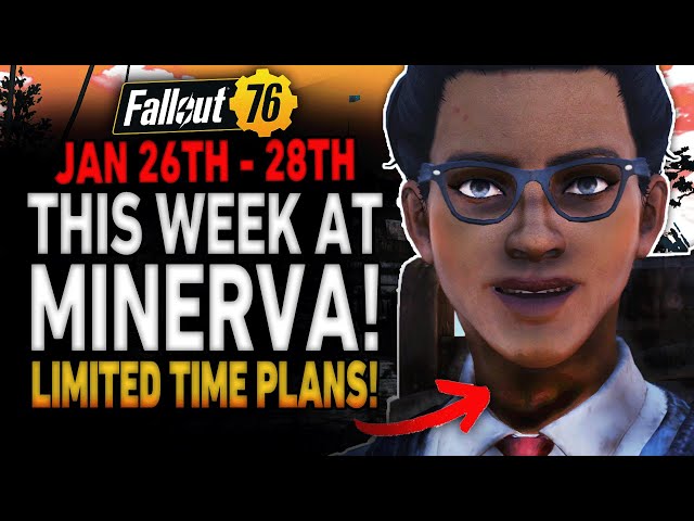 Fallout 76 Minerva Sale Location | January 26th - 28th