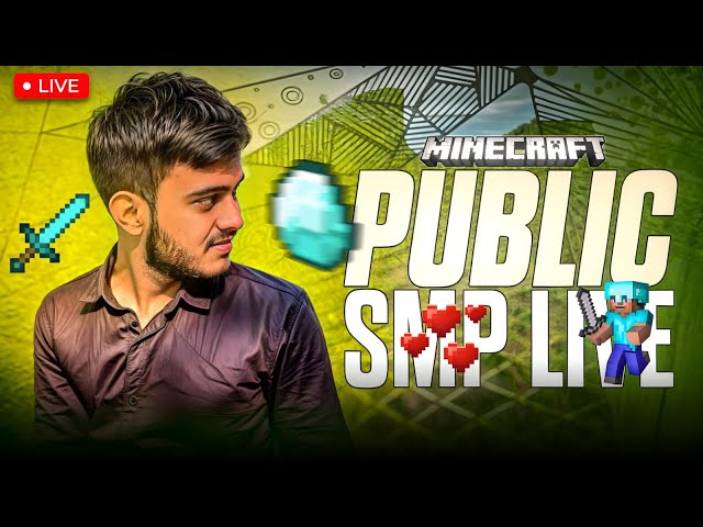MINECRAFT LIVE PUBLIC SMP 24/7 ONLINE | JAVA / BEDROCK & POCKET EDITION #minecraft #live #shortlive