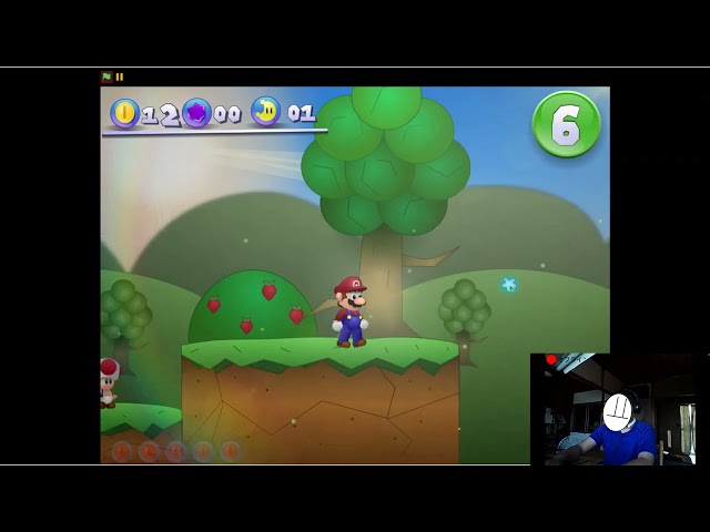Super Mario on Scratch 5 Elevated実況   #1(なんか音われになった)