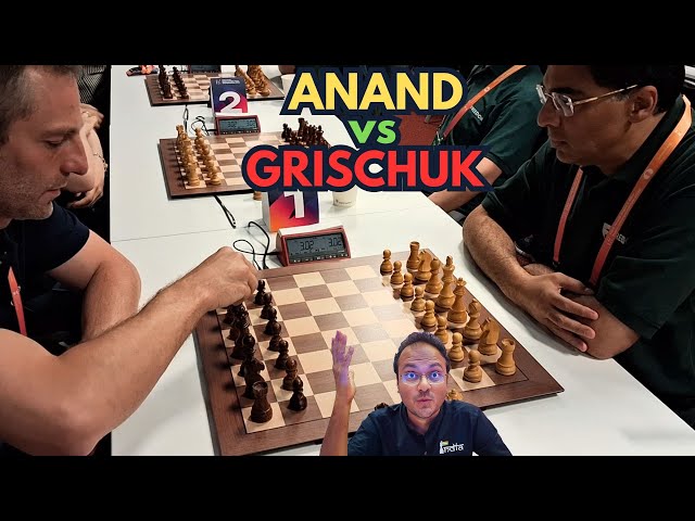 Chess is so brutal | Vishy Anand vs Alexander Grischuk | World Blitz Teams 2025