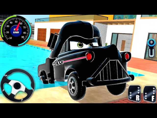 Tow Mater Darth Vader Open World 3D - Indian Theft Aura Police Simulator - Android GamePlay #13