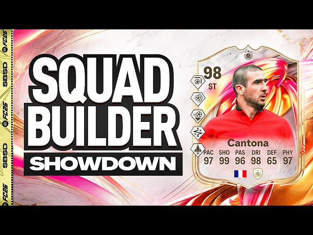 98 FUTTIES ERIC CANTONA SQUAD BUILDER SHOWDOWN!!