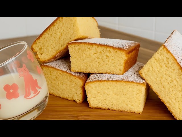 Milk Cake in 5 Minutes! So Fluffy, So Easy & So Cheap! 🥛
