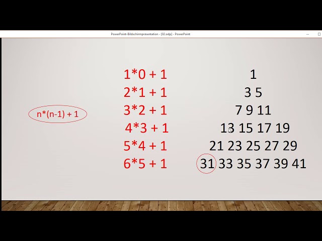 JavaScript Algorithm: Odd Numbers Triangle
