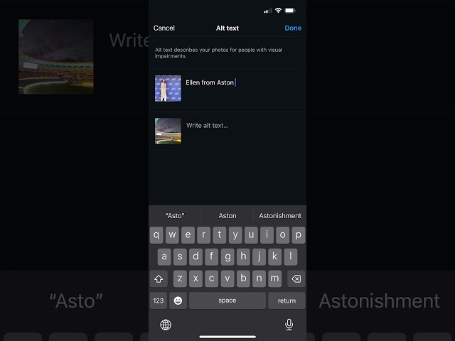 How to add alt text on your Instagram posts