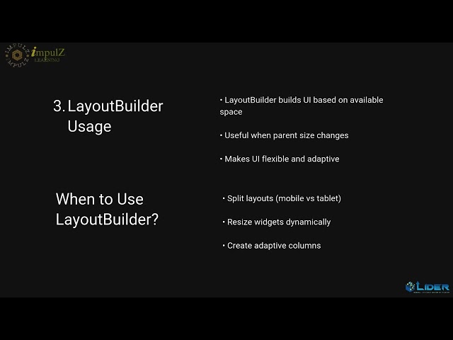 📱 Responsive Design in Flutter || Powered by Lider Technology || Learn with Lider
