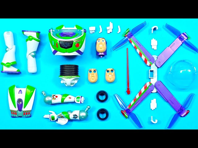 Toy Story 5 BUZZ LIGHTYEAR Hi-Tech Edition Assembly | Blokees Champion Class