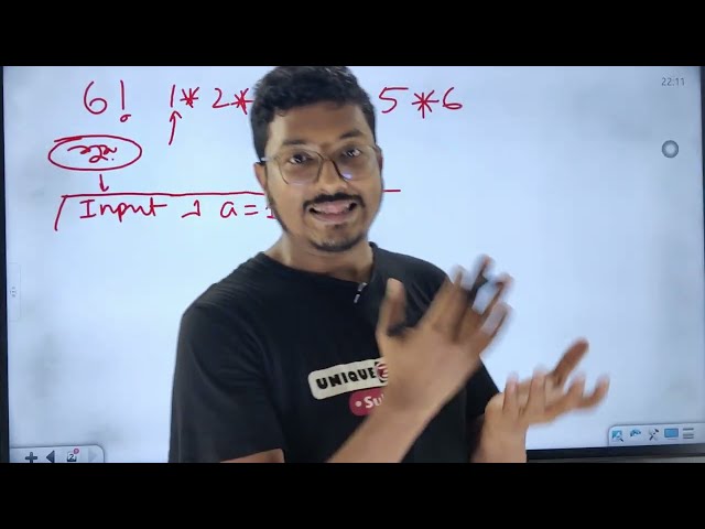 Factorial Program In C l  HSC ICT Chapter 5 l Programming Language l Basic Class l Nasim Hassan