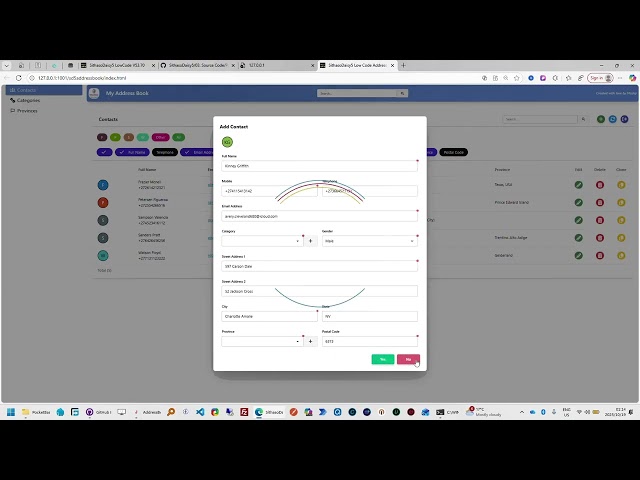Discover the POWER of LowCode with SithasoDaisy5 Tour (Fake Data Used for Demonstration)