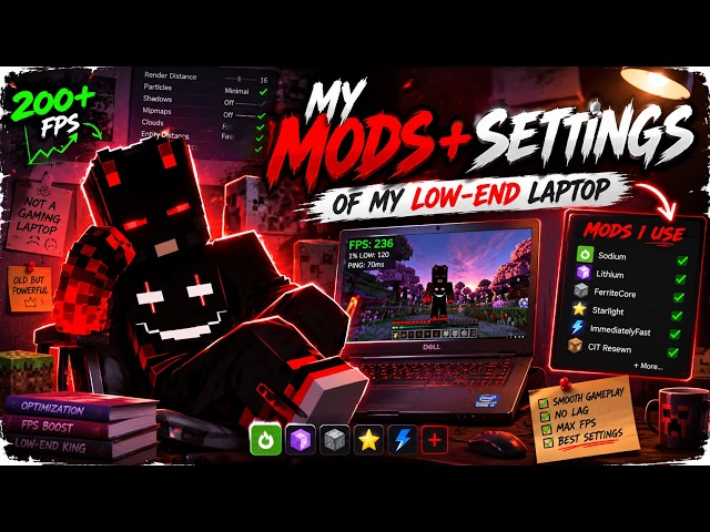 I Finally Revealed My Mods And Setting (Low-End Edition)