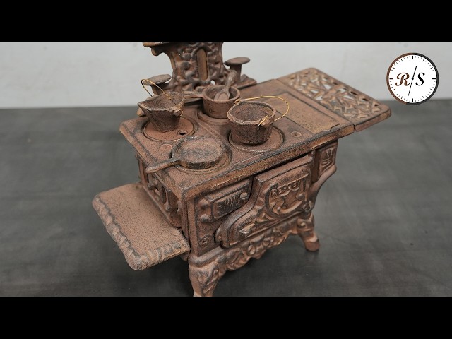 Tiny Woodburning Oven/Range Restoration