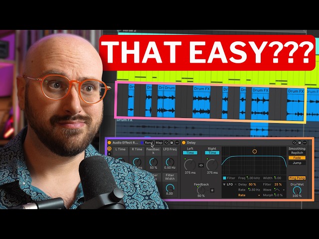 The fun way to make glitchy percussive textures in Ableton Live