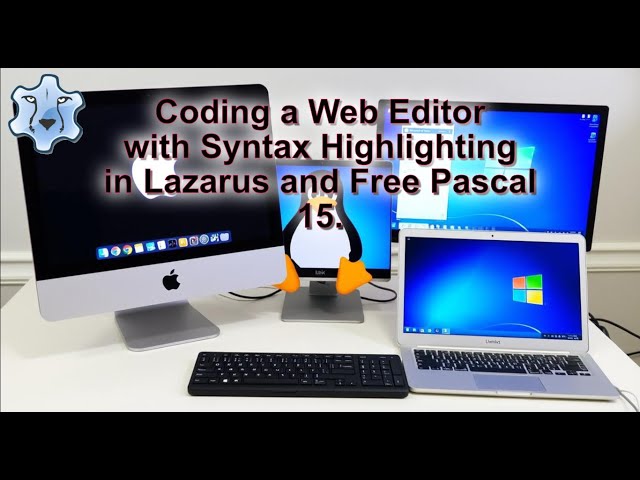 Coding a Web Editor with Syntax Highlighting in Lazarus and Free Pascal #pascal #lazarus #webeditor