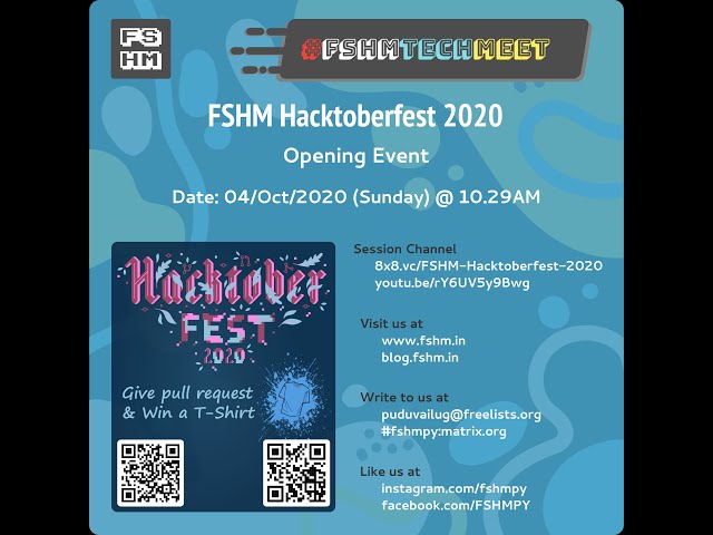 FSHM Web Portal development session 1 | Hacktivist | Tamil