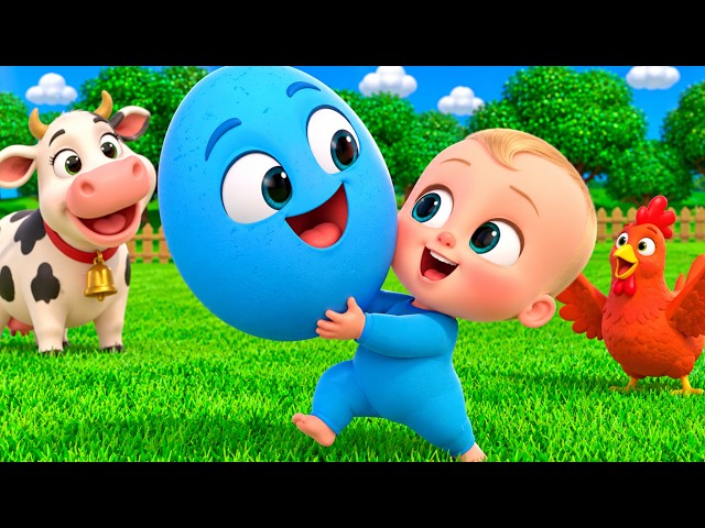 Humpty Dumpty Sat on a Farm |+Compilation  | Lala Loops Kids Songs & Nursery Rhymes & cartoon