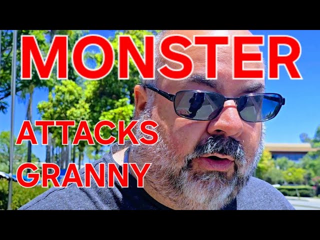 🔴🔵MONSTER DAREN ATTACKS GRANNY 😳  Bank of America - 1st Amendment Audit 