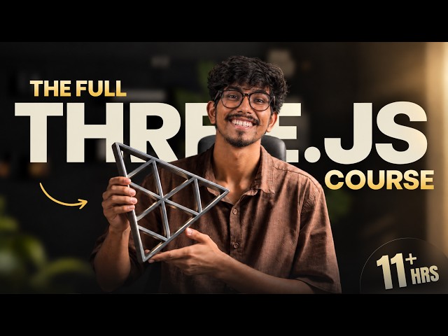 The Only Three.js Tutorial You'll Ever Need (Shaders, R3F, Real Project) | 11 Hours