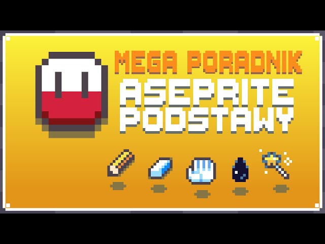 MEGA PORADNIK Aseprite (Pixel Art)