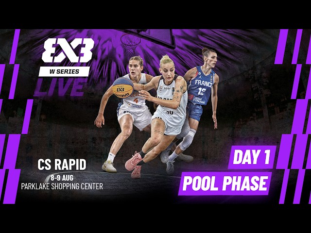 RE-LIVE | FIBA 3x3 Women's Series CS Rapid 2026 | Pool Phase | #3x3Basketball