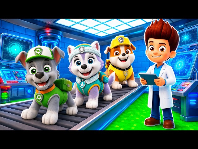 😱 RYDER CIENTÍFICO CREA un CACHORRO MISTERIOSO de PAW PATROL en MINECRAFT!