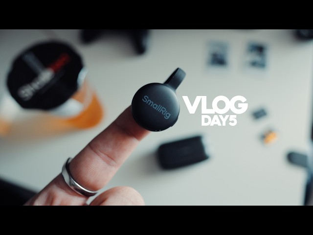 Tiny Mics for My VLOGS! (SmallRig S70) - VlogFest | Day 5