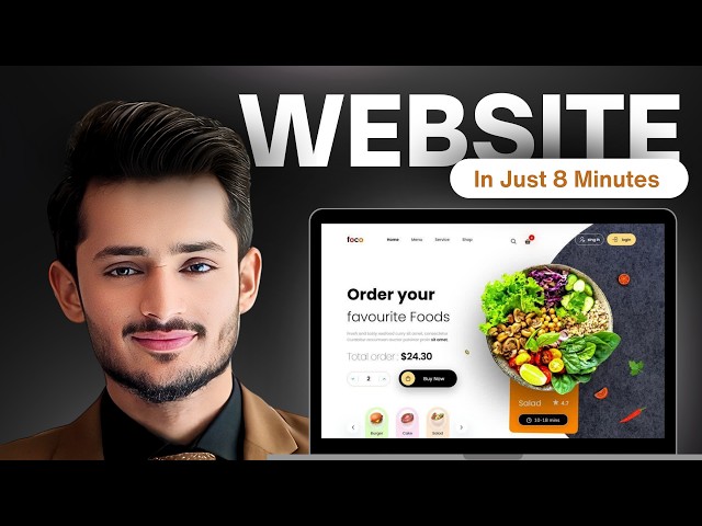 Build Your Website in Under 8 Minutes. No Cost.
